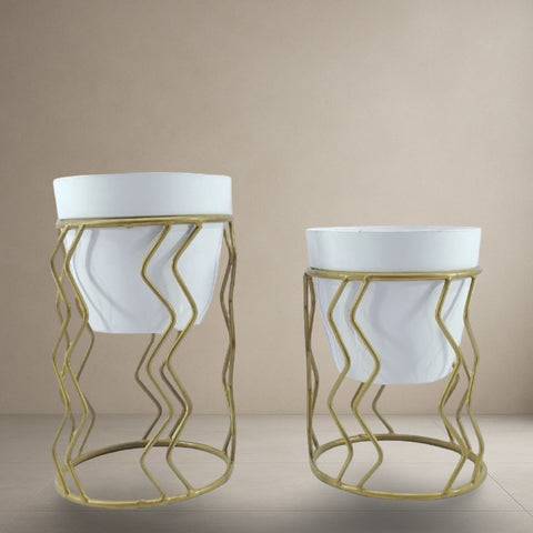 Serene Ripple Planter