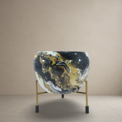 Cosmic Marble Planter