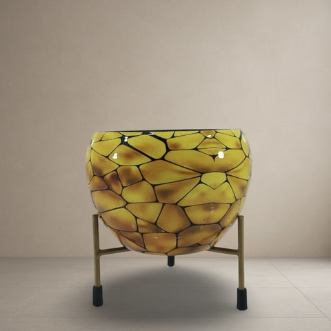 Golden Terracotta Planter