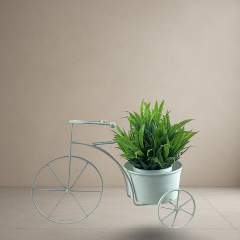 Ivory Tricycle Planter