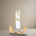 Golden Heart Vase