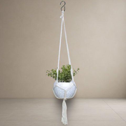 Alabaster Swirl Hanger [white]